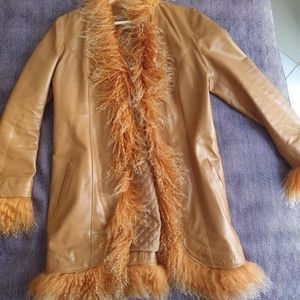 Vintage Italian Leather jacket (a 70s retro dream)